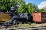 DLG 191 is on display at the Colorado Railroad Museum 